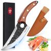 3 models Forged Stainless Steel Kitchen Knives Chef Boning Knifes Rosewood Non-slip Handle Fish Meat Cleaver Sharp Knives