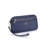 Pochette in pelle da donna 2025 nuova portafoglio lungo in pelle di mucca borsa a mano per madre borsa portamonete in pelle morbida borsa versatile per cellulare