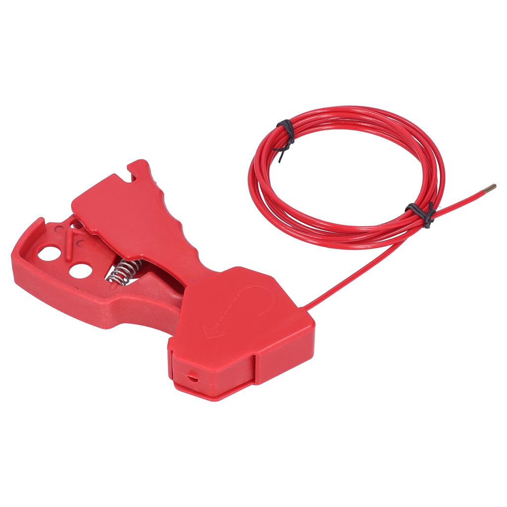 Cable Lockout High Temperature Resistance Corrosion Resistant Nylon Adjustable Safety Cable Lock