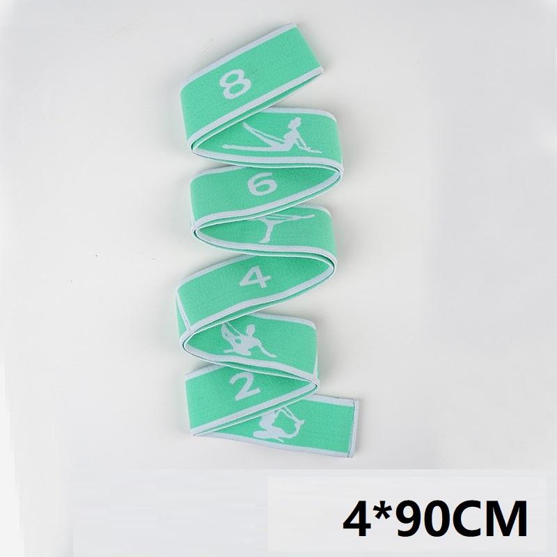 

Beginner Elastic Resistance Band Yoga Pilates Dance Fitness Stretching Pull Strap Multi-Functional Sport Exercise Belt Yjs03