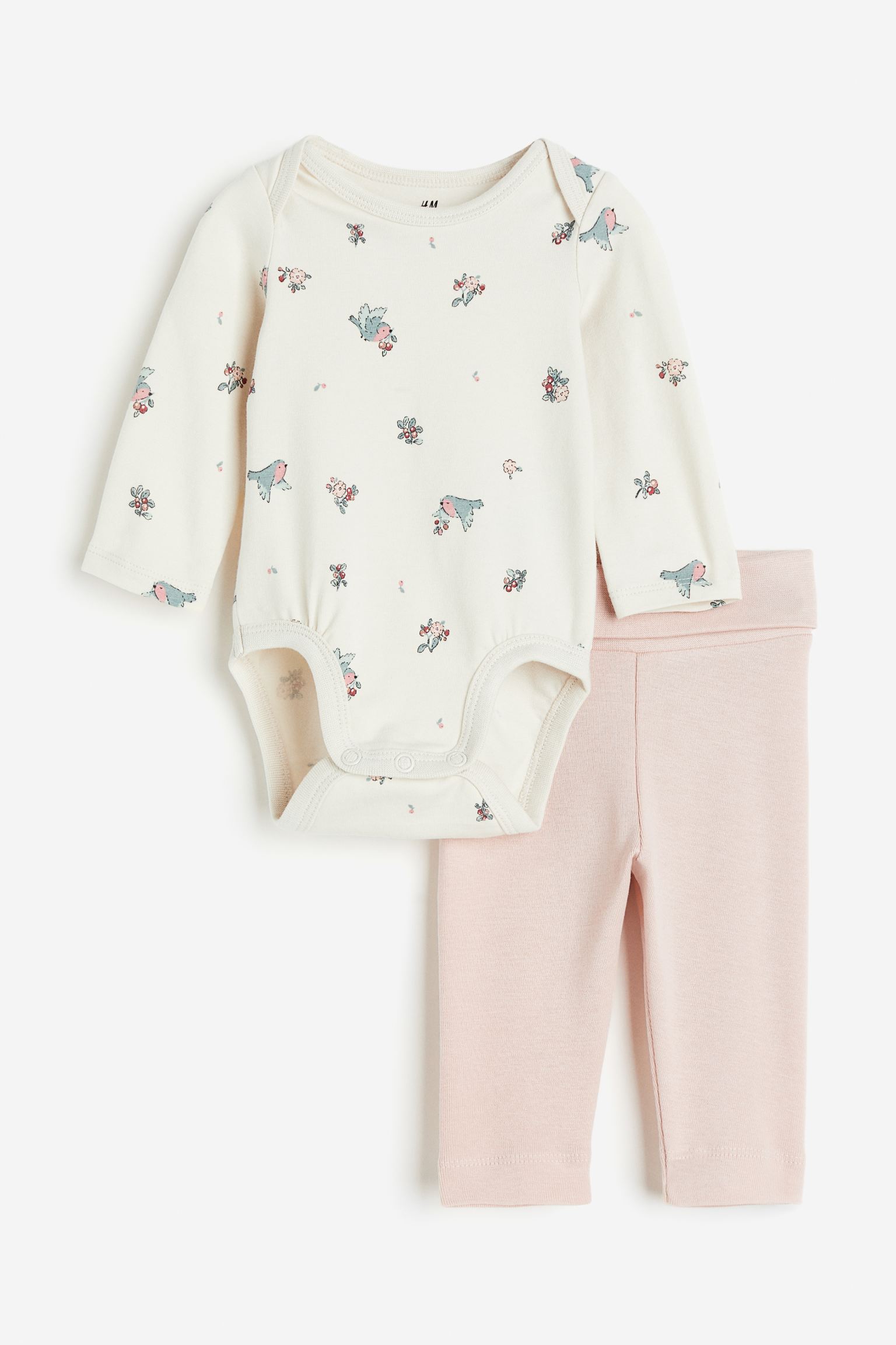 

2-piece cotton jersey set