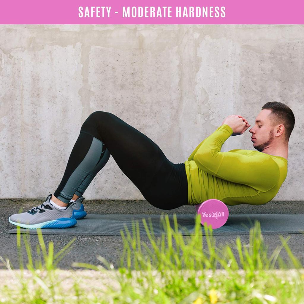 Yes4All Schaumstoff EVA Dehnen Yoga Yoga 46cm Rolle, Material, 30cm/46cm/61cm/91cm, Stange, Stange, Ausrüstung, Violett,