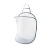 Foldable Mesh Laundry Basket Wall Mounted Adhesive Hanging Storage Bag Bathroom Underwear Clothes Organizer Dirty Clothes Holder