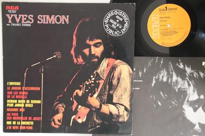 LP Schallplatte YVES SIMON - Öffentliche Aufnahme Realisiert im Th RVP6047 RCA 1976 Japan Pop Gebraucht