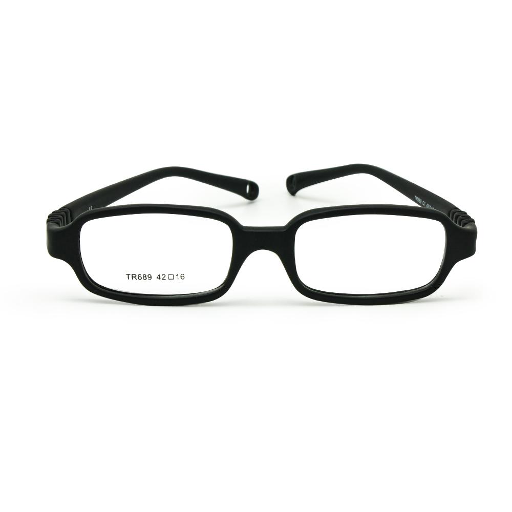 Baby Girl's Boy's Glasses Size 42mm with Cord No Screw One-piece Flexible Toddler Bendable Children Glasses Frame