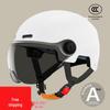 HANDUNYOU 3C Certified All-Season Electric/Motorcycle Half Helmet