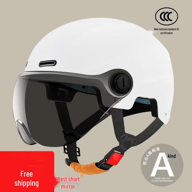 HANDUNYOU 3C Certified All-Season Electric/Motorcycle Half Helmet