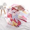 Sakura Kinomoto Cute Automatic Folding Umbrella - 3 Folding Design, Vivid Cartoon Pattern, Suitable for Outdoor Activities, A Gift for Fans