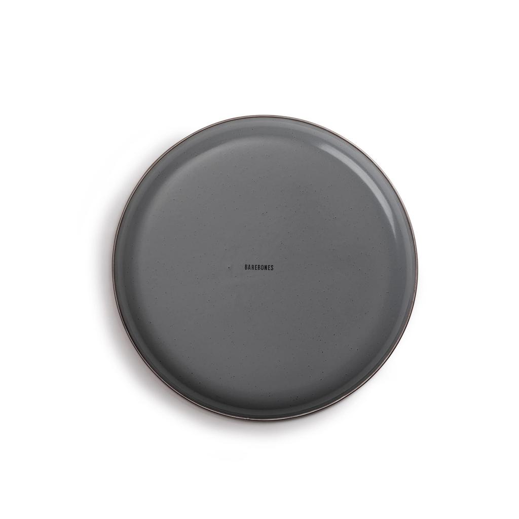 Barebones Enamel 8-inch Salad Plates, Set of 2 [Official Japanese Distributor]