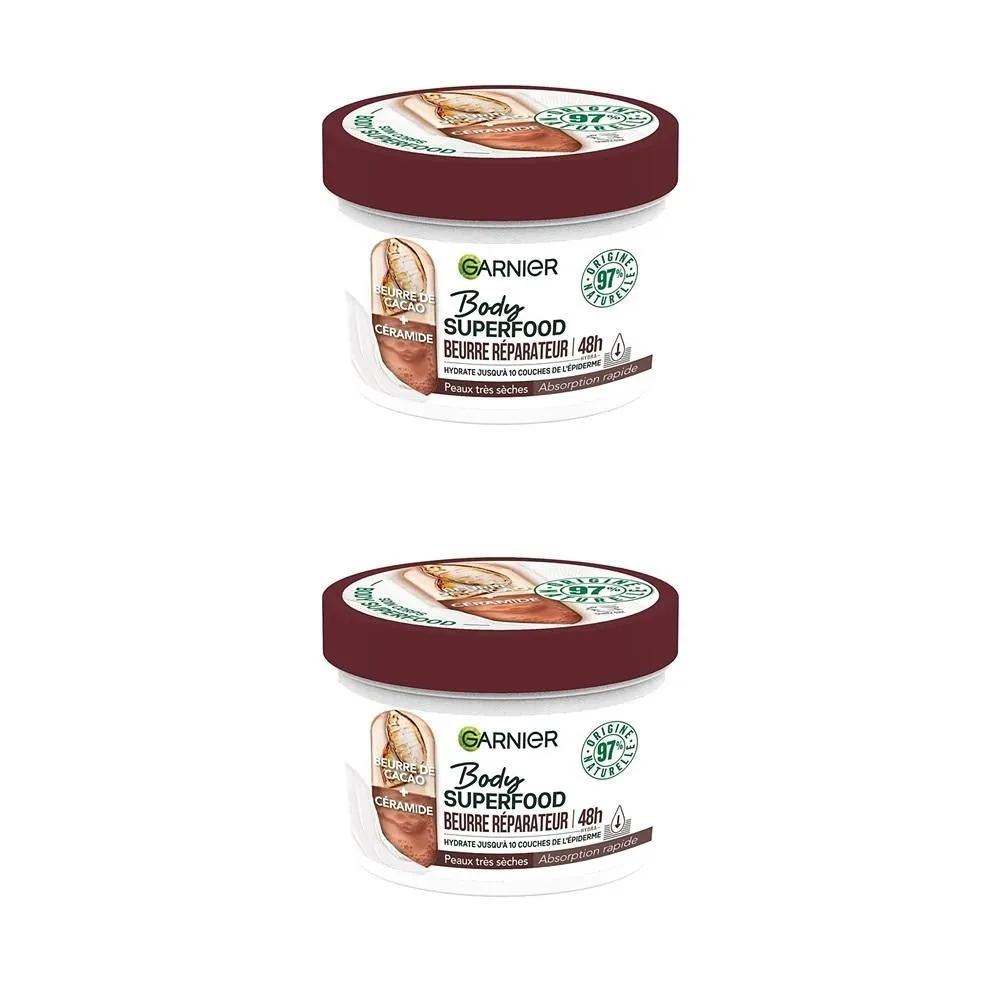 Крем для тела Garnier 380 мл 2 шт Какао