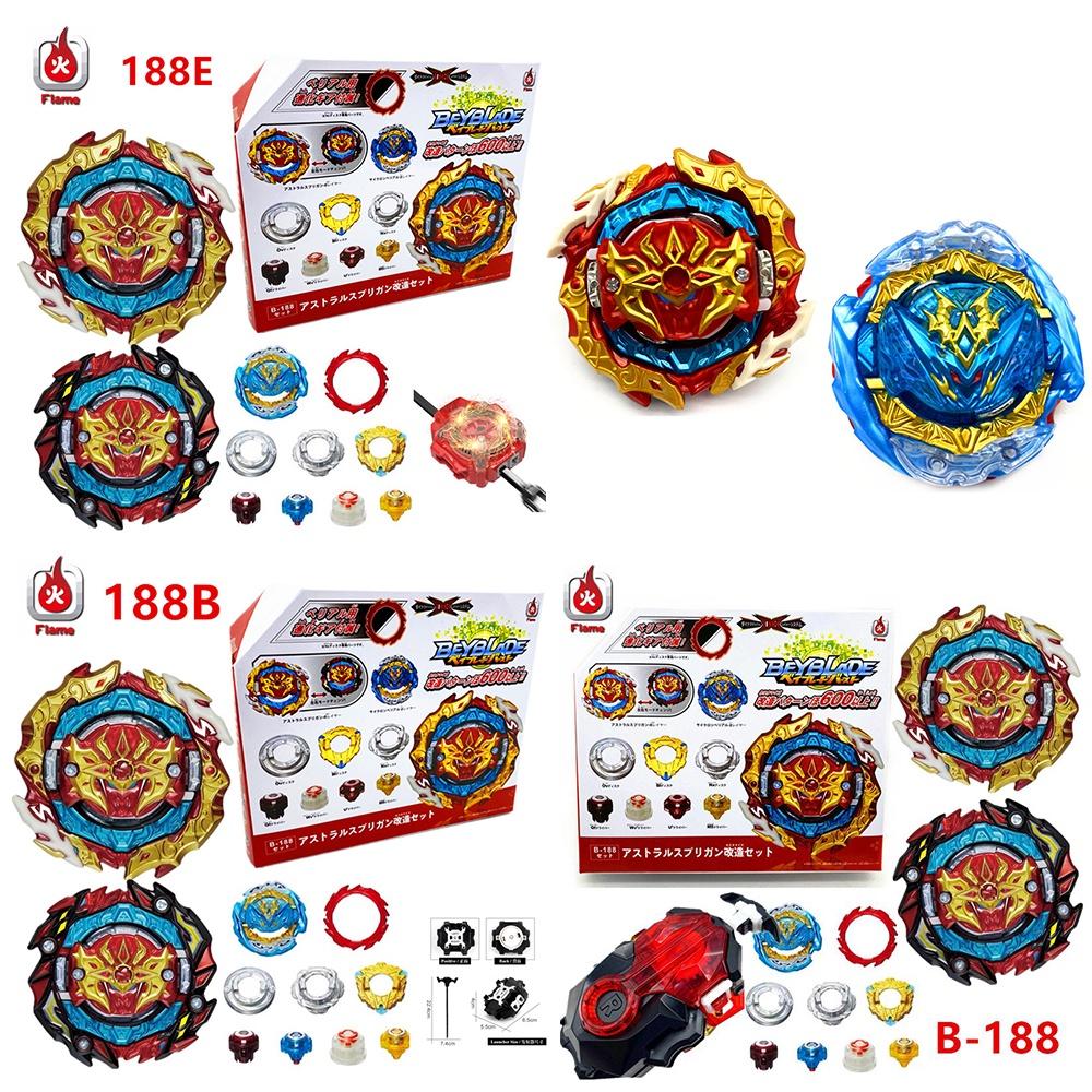 Beyblade Burst B-188 Astral Spriggan Cyclone Belial Exkluzivní Spouštěč Spark Ruler Pro Vysokoenergetické Bitvy