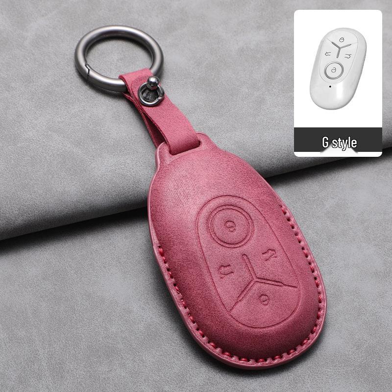 Geely Geometry G2-G12 Key Case for Exploration, Youth, Dream Editions - Anti-fall Shell Buckle