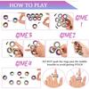 Magnetisches Fidget-Spinner-Set – Fingerspielzeug gegen Angstzustände bei ADHS, Stressabbauendes Magnet-Fidget-Spielzeug, Geschenk für Erwachsene, Jugendliche und Kinder
