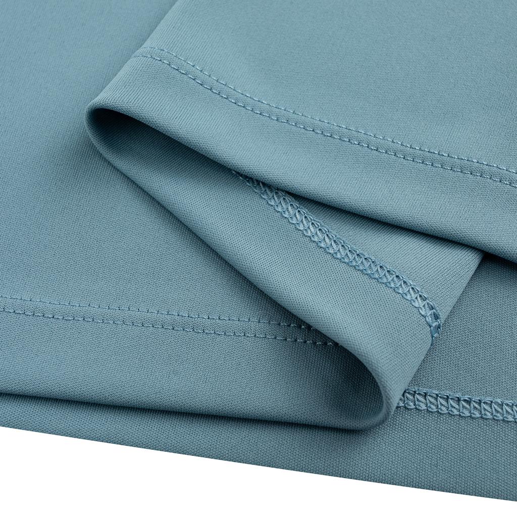 Anta Training Series Short Sleeve Knitted Shirt Summer 2026 T-Shirt Men Tops Cloud-Blue 952627136-2