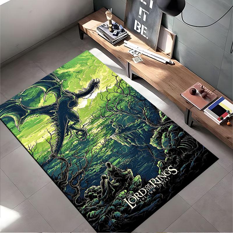 The Lord of the Rings Dragon suitable as a non-slip mat for the living room or bedroom sofa