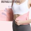 1Pc Pink Waist Trainer Belt For Women - Sports Waist Trimmer Body Shaper Posture Correcter Support For Everyday Wear Workouts