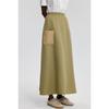 Muslin Skirt With Pocket Detail