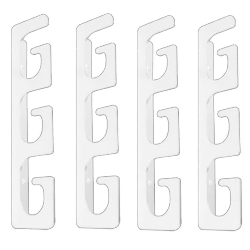 6 Rod Fishing Rod Holder Wall Ceiling Storage Rack Horizontal Rod Stand for Garage, Cabin, Basement Fishing Accessory