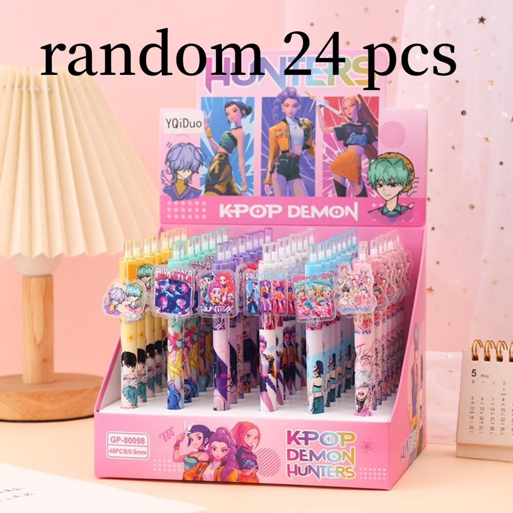 Anime K-pop Demonl Hunter Gelpen Schattige Balpen Sneldrogend Vloeiend Schrijven Student Kantoorartikelen Schrijfwaren Vakantiecadeau