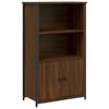 Highboard Brown Oak Effect 62 x 32 x 103.5 cm Engineered Wood