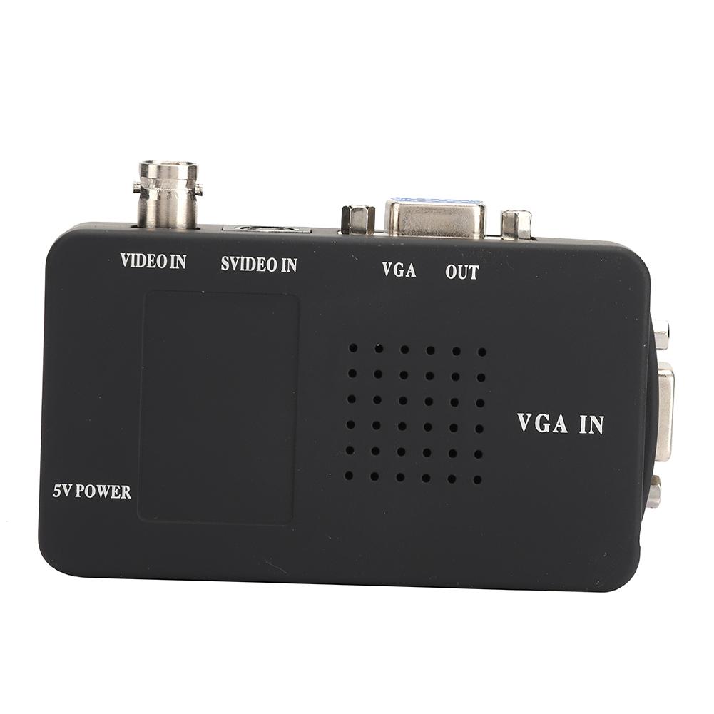 Adaptor Convertor BNC S Video la VGA HD Pentru Monitor PC Calculator