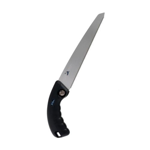 Takagi Shark Saw with Sheath, Replaceable Blade, Bamboo Saw, 210mm, Made In Japan, Single-Edged, Gardening, Logging, Crafting, Rust-Resistant, Long-La