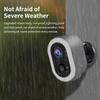 2K Tuya WiFi Wireless Battery 3MP CCTV PIR Camera