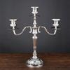 Metal Candle Holders Candlestick Holder Wedding Decorations Romantic Candlelight Dinner Candle Stand Home Decoration Accessorie