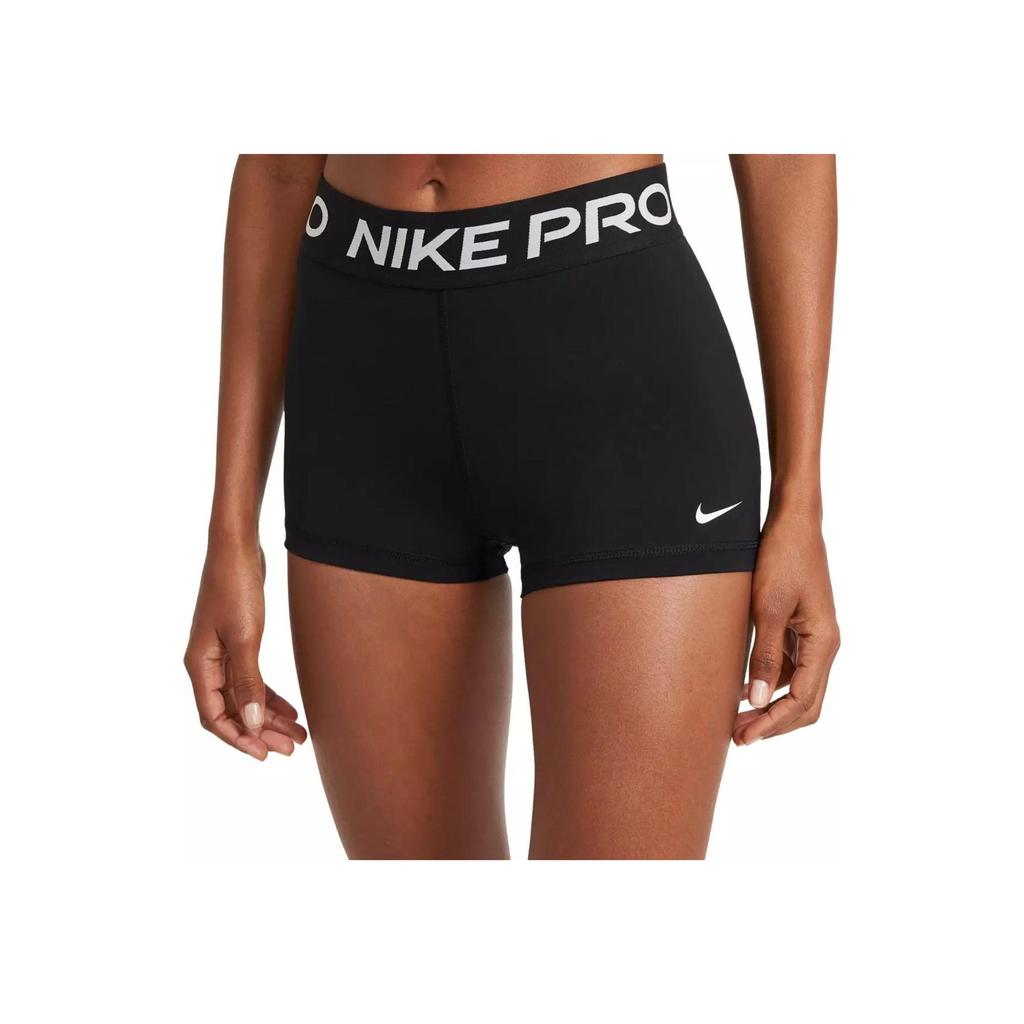 Nike Color Block Letter Logo Print Slim Fit Casual Shorts Women shorts Black AO9977-010