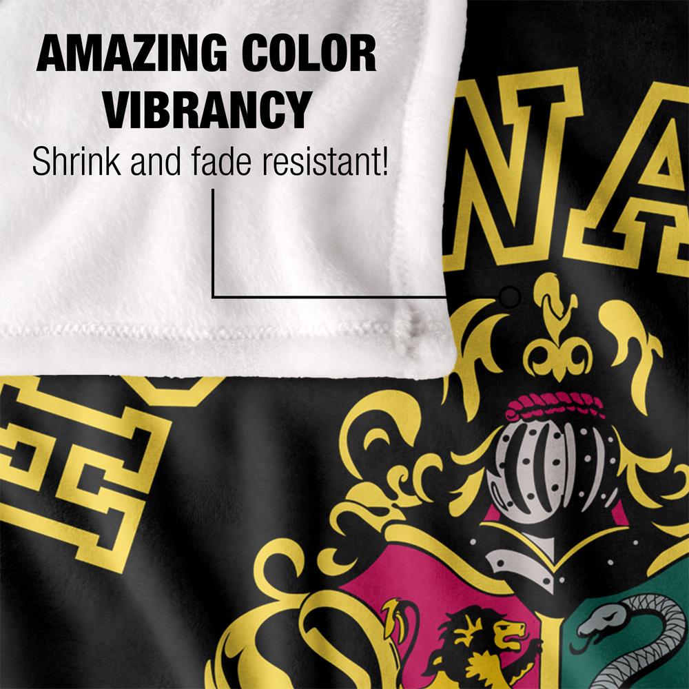 Harry Potter Alumni Hogwarts Crest Blanket