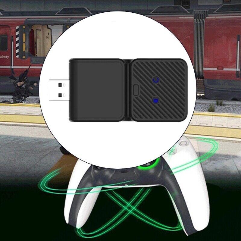 Game Adapter PS5 / PS4 / X1S/ X SX / Switch PRO Controller for Smooth P5 Gaming with Macro Programming