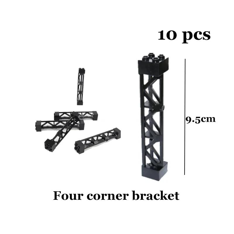 Non-Toxic City Trains Flexible Tracks Forked Straight Curved Soft Rails Track Switch Building Block Bricks Kids Diy High-Tech Creative Toy