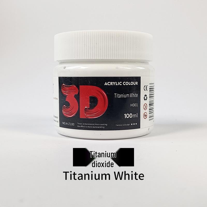 100ml Acrylic Paint for Children's Doodles and Plaster Dolls