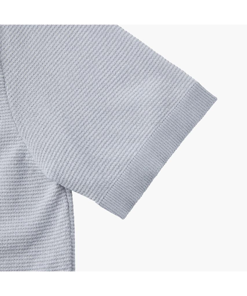 Henlikoteun Two-Tone Ripley Knit Ahwam26831Gyl
