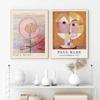 Modern Abstract Paul Klee Exhibition Posters Colorful Canvas Minimalist Canvas Painting Wall Pictures Art Home Living Room Decor
