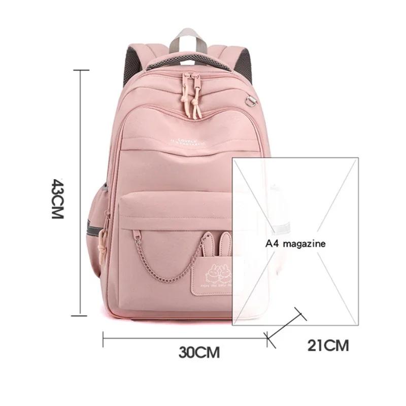 Students Gift Large Capacity Backpack Kids School Bag Cute School Backpack For Girls Children Kawaii Bookbag Primary