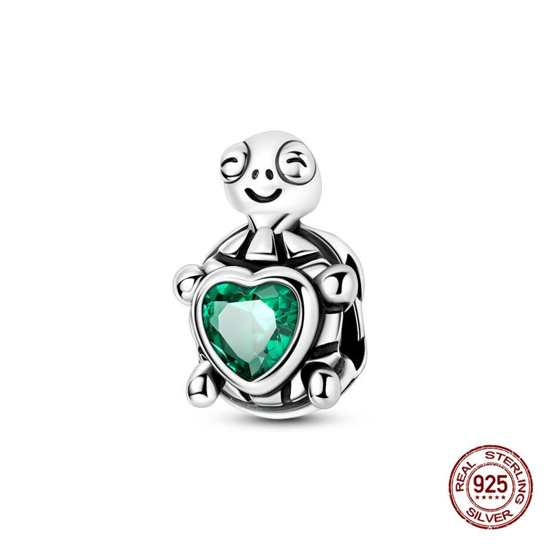 New In Charms Copper Gold Chameleon & Two-Toned Turtle Charms Beads Fits 3Mm Original Bracelet Womens Diy Fine Jewelry Gifts