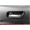 -  For Toyota Corolla Bright Black Car Inner Door Handle Bowl Frame Trim