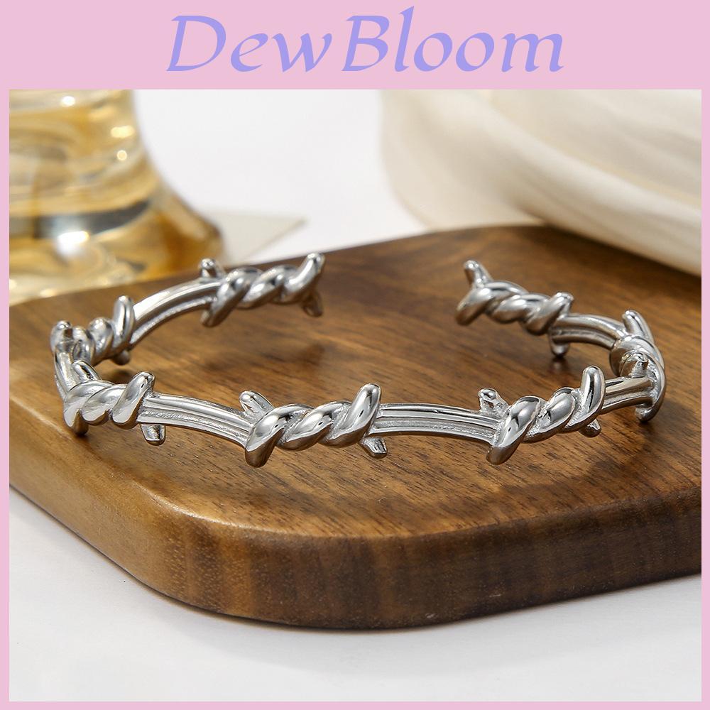 Geometric Stainless Steel Cuff Bracelet For Men And Women With Gold Plating Jewelry Gift For Autumn 2024