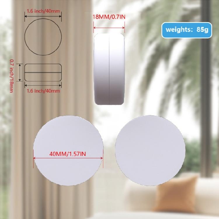 Magnetiska Duschdraperityngder Vattentäta Återanvändbara Magnetiska Gardinmagneter Tung Typ Magnetiska Gardintyngder