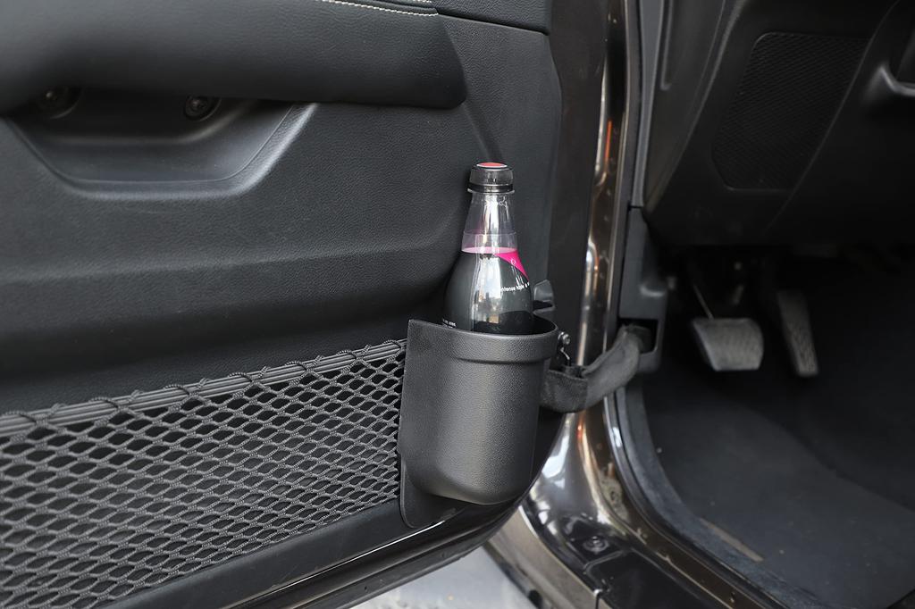 Cup Holder Door Handle Pocket for Jeep Wrangler JL 2018+ Storage Box for Jeep