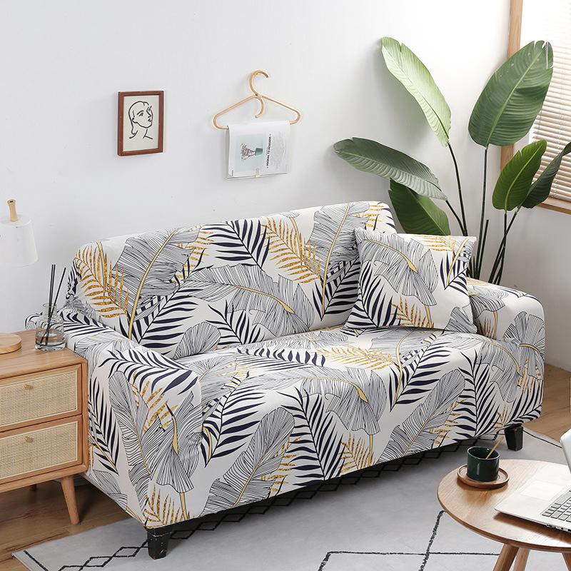 Stretch Sofa Slipcover Spandex Sofa Cover For Living Room Elastic Sofa Towel Furniture Protector Chair Couch Cover L-Shape Cover