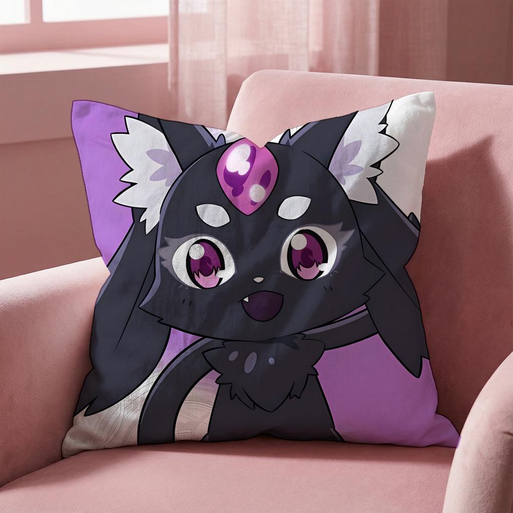 Wistoria Wand and Sword Cushion Cover Multi-Scene Pillow Cover for Home & Car - Reversible, Soft & Durable for Daily Use