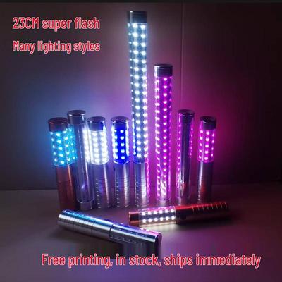 Rechargeable LED Strobe Stick for KTV & Parties - Handheld Flashing Light for Pouring Wine & Champagne Atmosphere.
