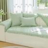 Wooden Ear Edge Pure Color Soft Touch Four Seasons Universal Sofa Cover Back Towel Anti-slip