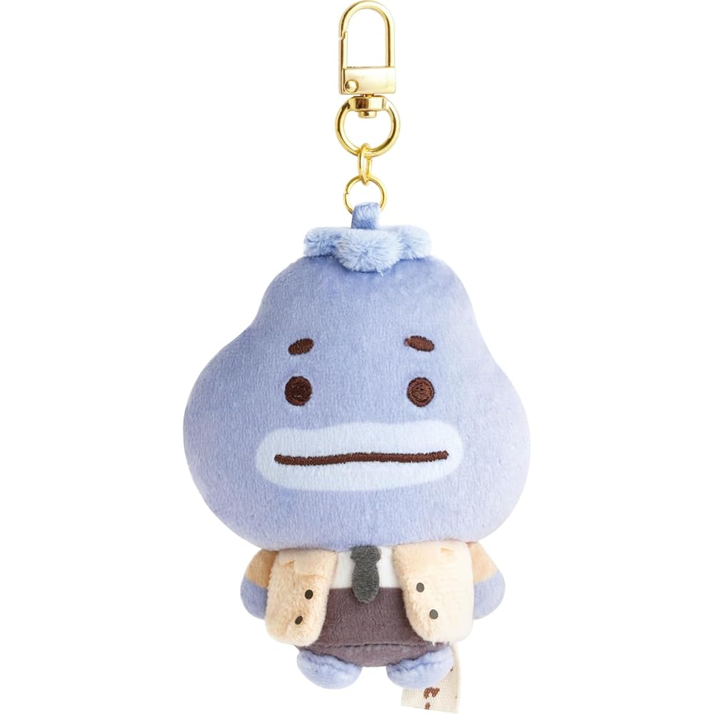 San-X MV37801 Usotantei Tomanto Plush Toy with Hanging Design, Police Nasunbo Character
