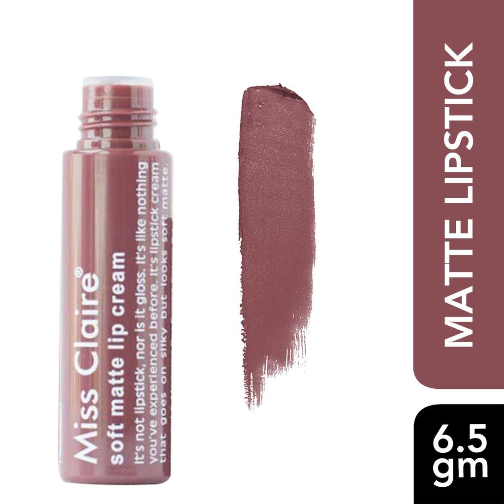 Miss Claire Soft Matte Lip Cream Shade 55 Lipstick 6.5 GM