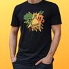 T-Shirt Herren Vegan Power Motiv Baumwolle Größe S bis 5XL