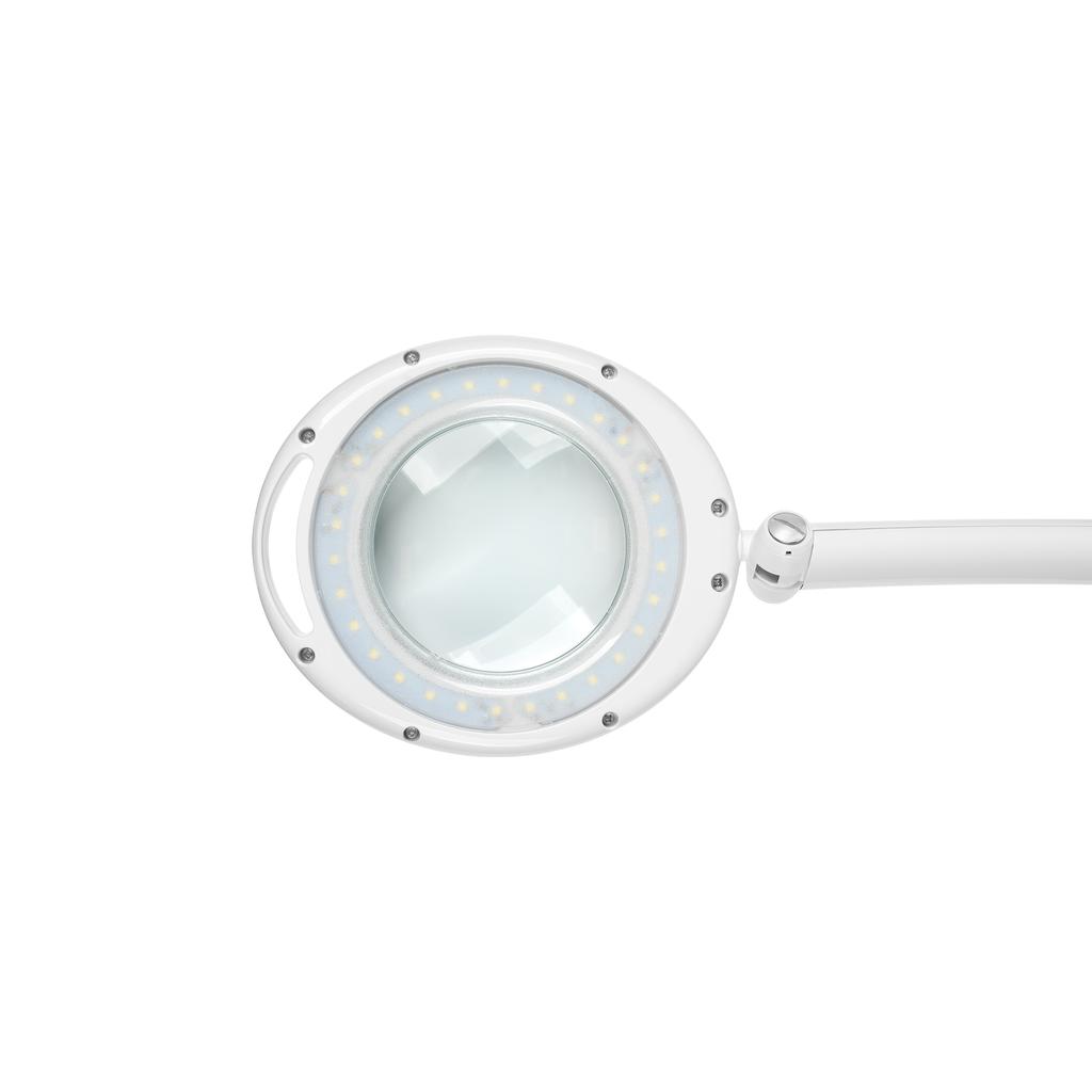 Rebel Cosmetic LED Workshop Lamp with Magnifying Glass 5Dpi 6W 6500K Adjustable