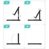 Foldable Tablet Mobile Phone Desktop Phone Stand For Desk Adjustable Bracket